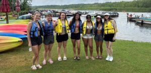 Summer inters at the Kayak Shak in Saratoga Springs.