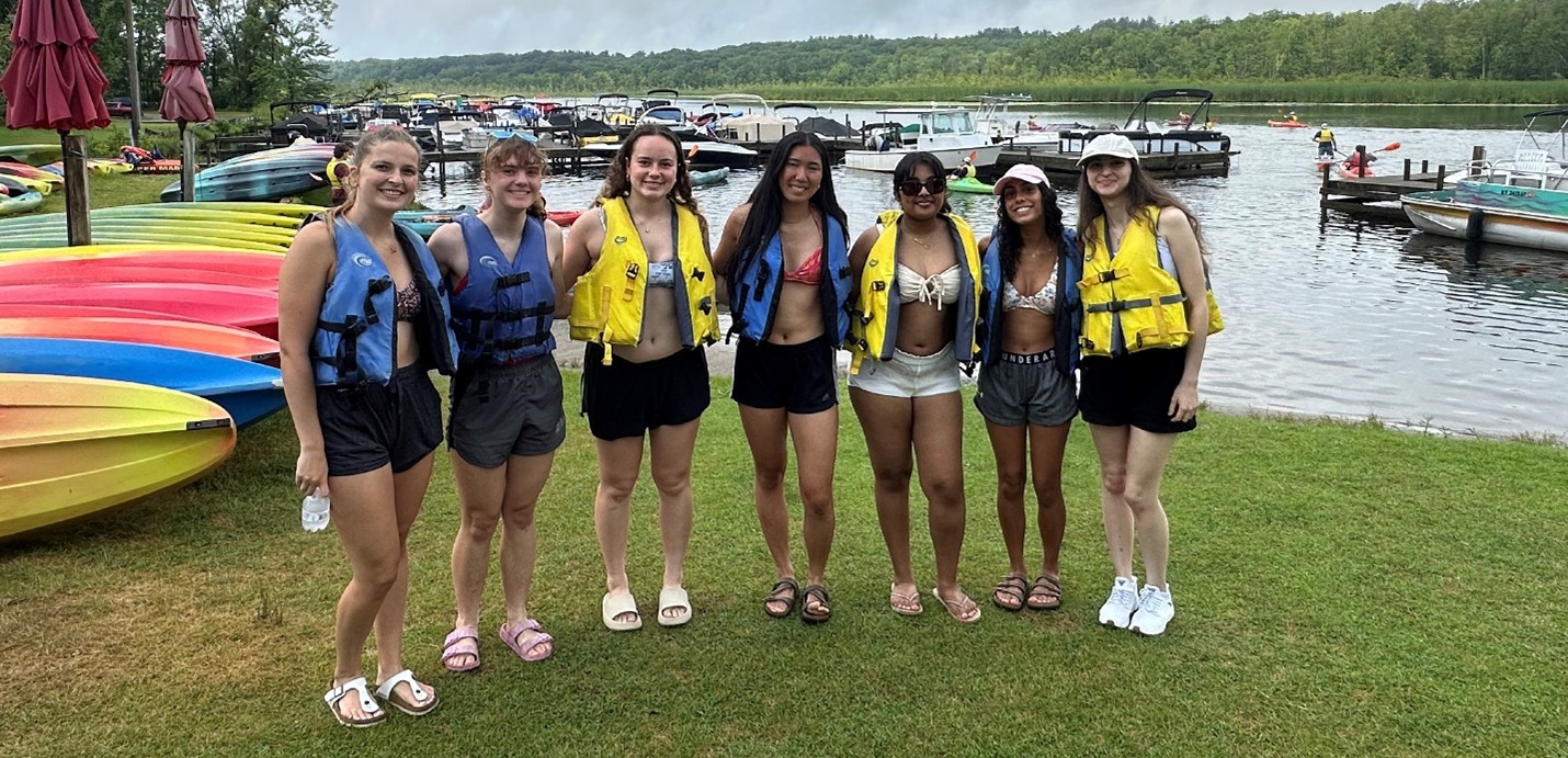 Summer inters at the Kayak Shak in Saratoga Springs.