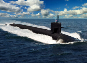 Columbia-class submarine. Courtesy General Dynamics.
