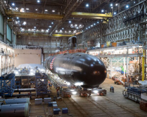 Virginia-class submarine.  Courtesy General Dynamics.