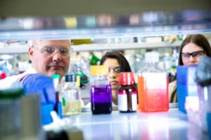 Lab at UAlbany's RNA Institute. Courtesy UAlbany.