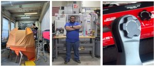 Figure 1LumoSol in Albany(left), Aldi Custom Metalwork Aldi Custom Metalwork in Clifton Park, (middle), Ratchet Knob in Latham (right).