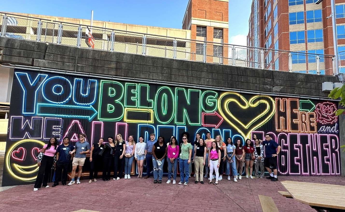 CEG Summer Internship Engagement Program in downtown Albany. Courtesy CEG.