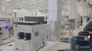 A cleanroom in NY Creates' Albany NanoTech Complex. Courtesy NY Creates.