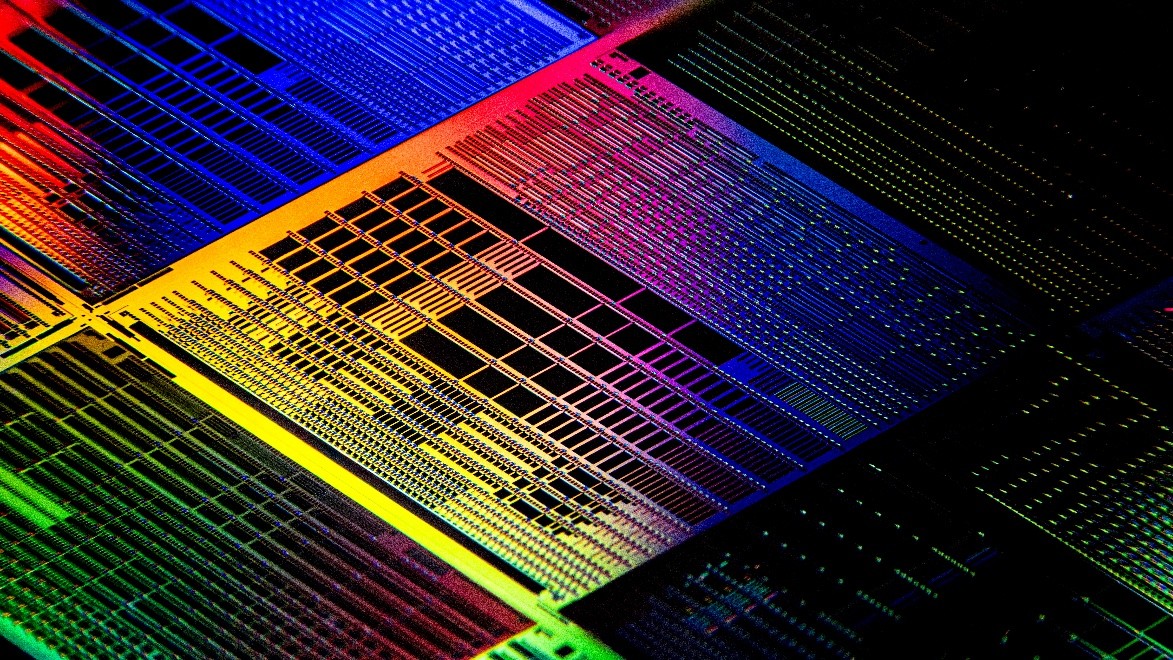 A quantum photonic chip. Courtesy PsiQuantum