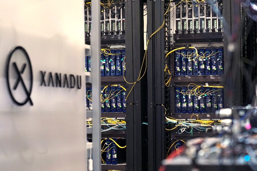 Quantum computer hardware. Courtesy Xanadu Quantum Technologies.