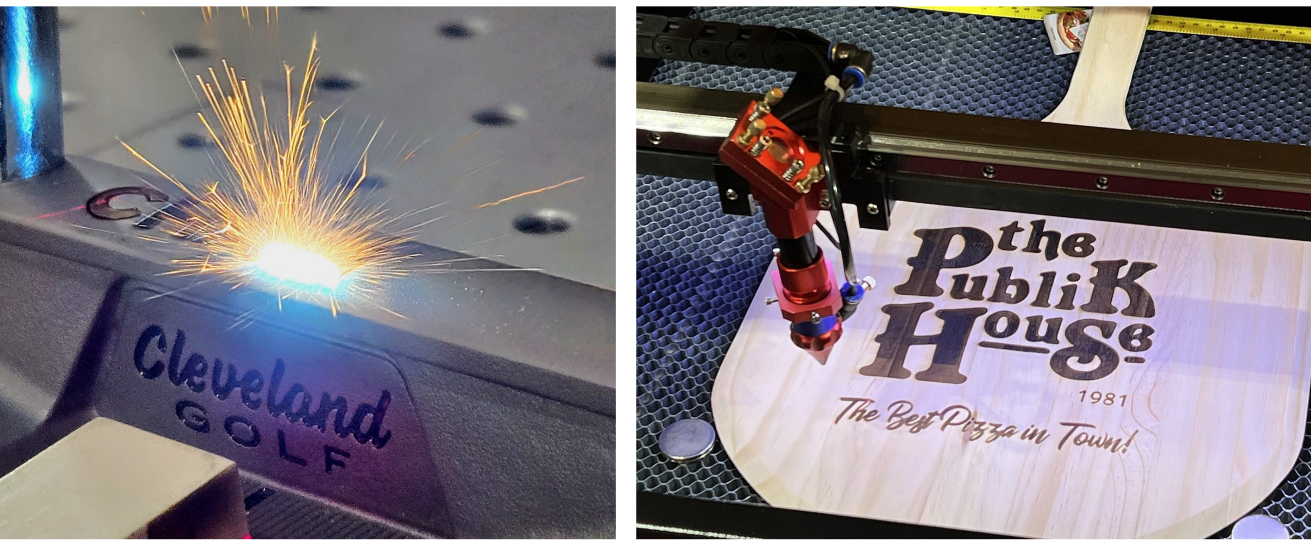 Infinity Edges is a Clifton Park solo manufacturer that specializes in custom laser engraving, UV printing and CNC woodworking. Courtesy Infinity Edges.
